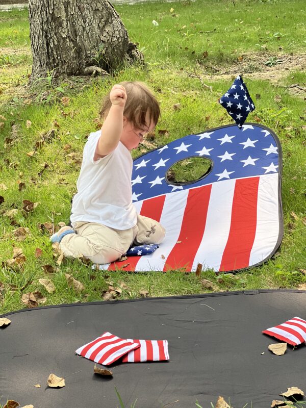 Cornhole Board Set with bean bags - 图片 6