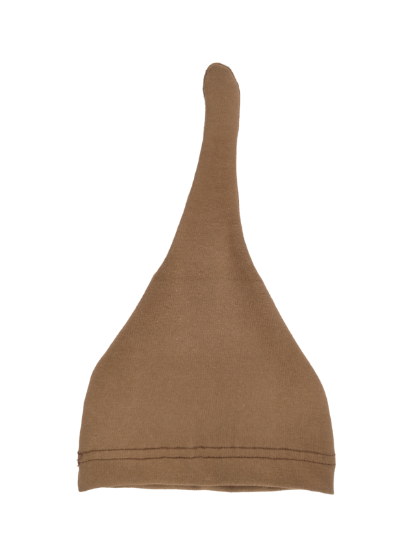 Knot Beanie Hats - Brown