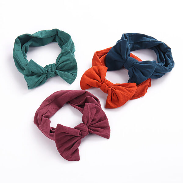 Baby Head Wraps - Navy - 图片 3