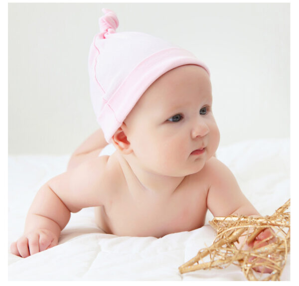Knot Beanie Hats - purple - 图片 5