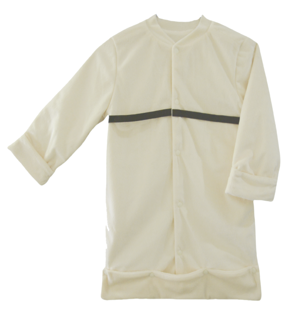 Sleeping bag with sleeves-ivory 1tog (21-24 ℃)