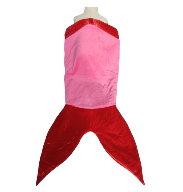 Animal Tail Blanket Bag-Mermaid-Red & pink - 图片 2