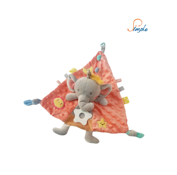 Soothing blanket -Triangle elephant