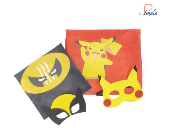Superhero Cape  - Pikaqiu red - 图片 4