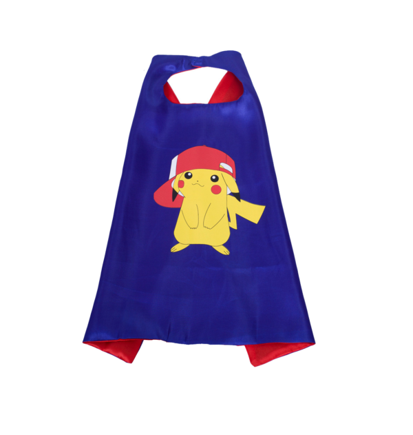 Superhero Cape  - Pikaqiu blue - 图片 2