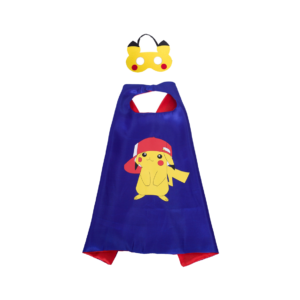Superhero Cape  - Pikaqiu blue