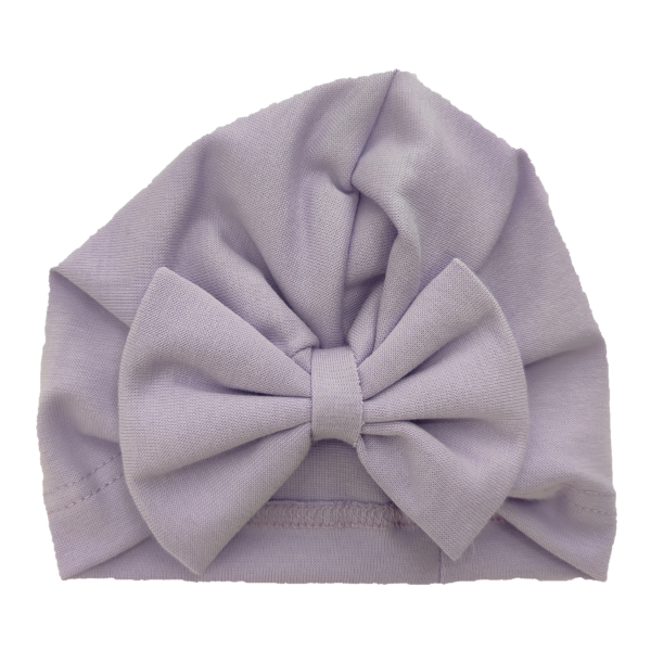 Indian Ear knotted hat - purple